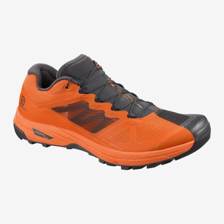 Salomon X ALPINE PRO Mens Hiking Shoes Orange UK OZPC